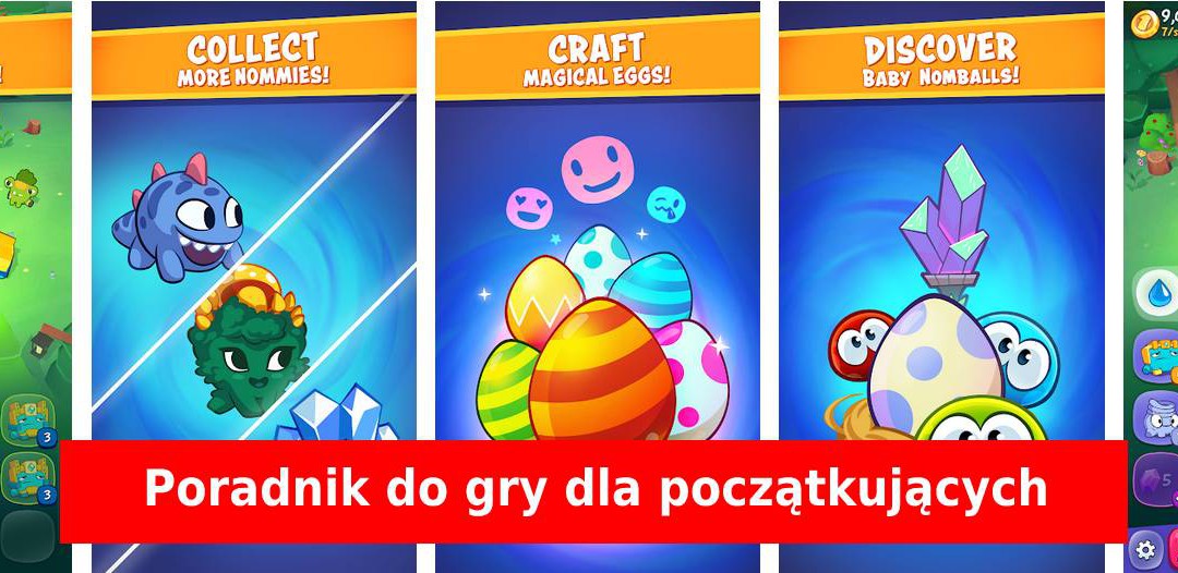 Om Nom: Merge – Poradnik do gry dla początkujących