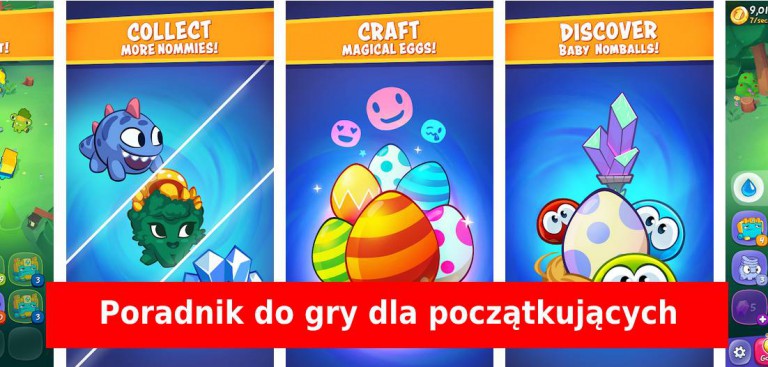 Om Nom: Merge – Poradnik do gry dla początkujących