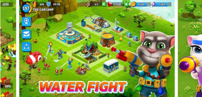 Talking Tom Camp: Poradniki i strategie budowy / ataku / obrony