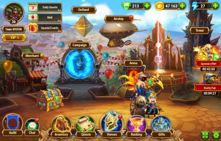 Hero Wars – tryb przygody: jak działa, mapa, bitwy