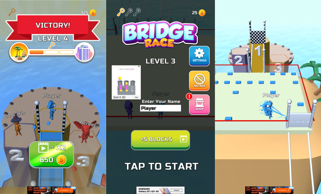 Bridge Race – 5 wskazówek do gry, poradnik