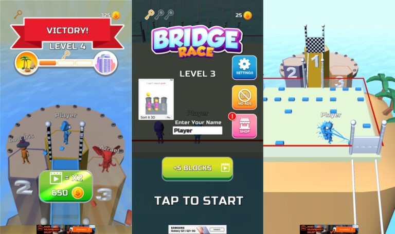 Bridge Race – 5 wskazówek do gry, poradnik