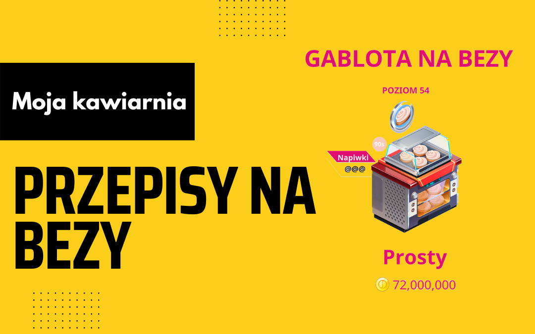 Moja Kawiarnia przepisy na Bezy – My Cafe lista przepisów Bezy