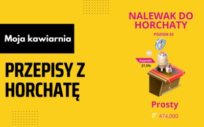 Moja Kawiarnia przepisy na Horchata – My Cafe lista przepisów Horchata