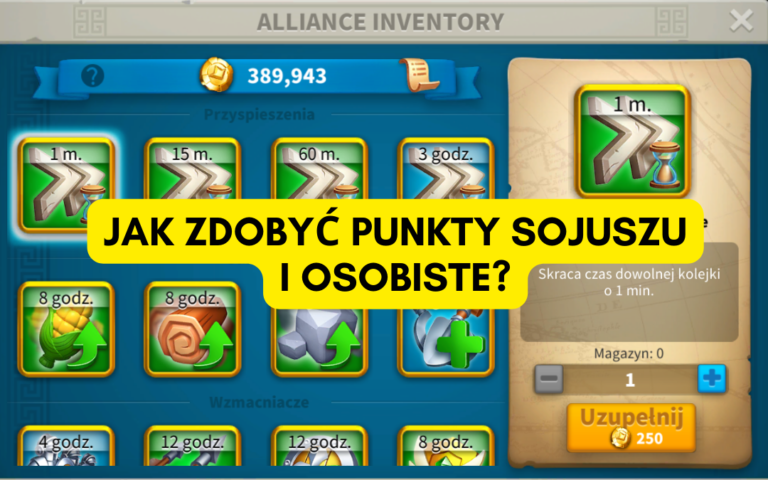 Rise of Kingdoms – punkty / kredyty sojuszu: jak zdobyć