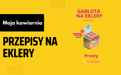 Moja Kawiarnia przepisy na Eklery – My Cafe lista przepisów na Eklery