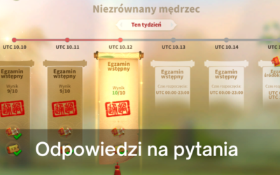 Niezrównany Mędrzec w Rise of Kingdoms: Odpowiedzi na quiz