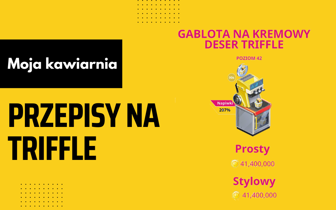 Moja Kawiarnia przepisy na Trifle – My Cafe lista przepisów na Trifle