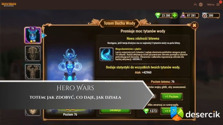 Hero Wars – totem: jak zdobyć, co daje, jak działa