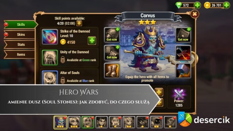 Hero Wars – kamienie dusz (Soul Stones): jak zdobyć, do czego służą