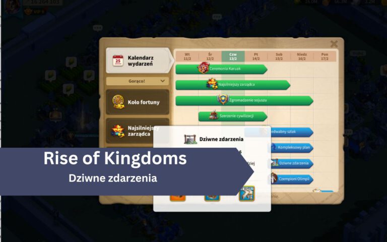 Rise of Kingdoms – Dziwne zdarzenia: jak to działa, namierzać wioski