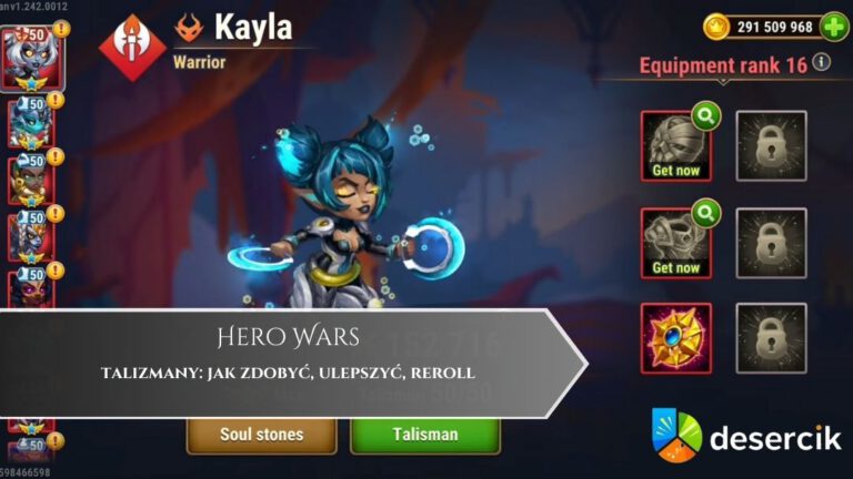 Hero Wars – talizmany: jak zdobyć, ulepszyć, reroll