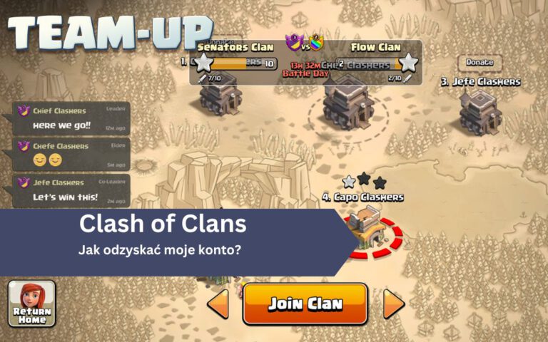 Clash of Clans – jak odzyskać konto w grze