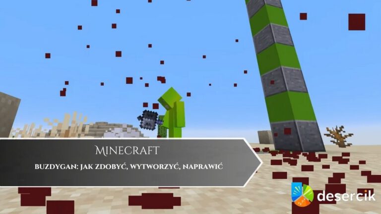 Minecraft – buzdygan: jak zdobyć, wytworzyć, naprawić