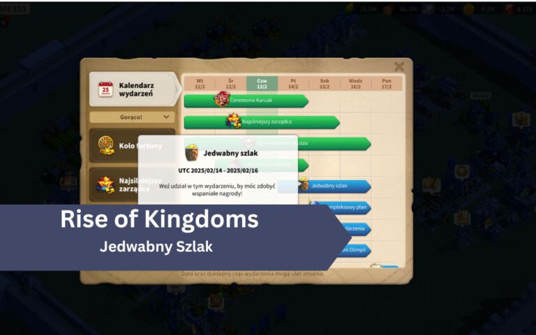 Rise of Kingdoms – Jedwabny Szlak: jak przejść, zasady, optymalizacja nagród