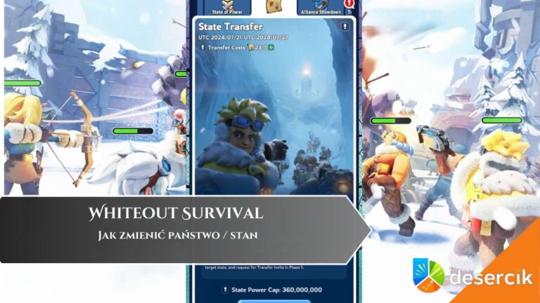 Whiteout Survival – Jak zmienić państwo / stan