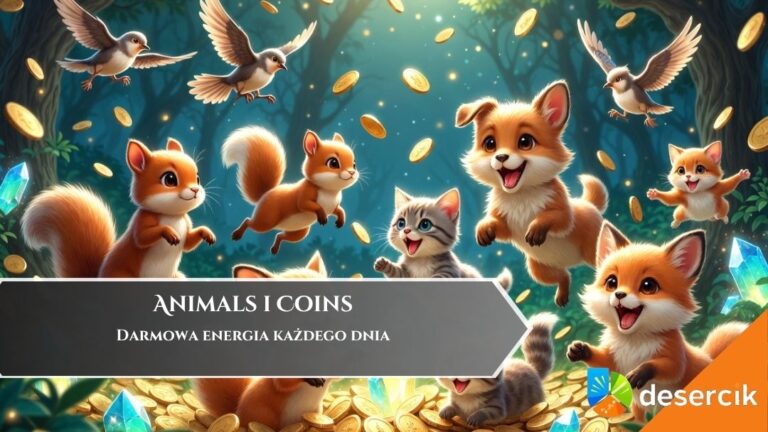 Animals i Coins: Codzienne Linki na Darmową Energię