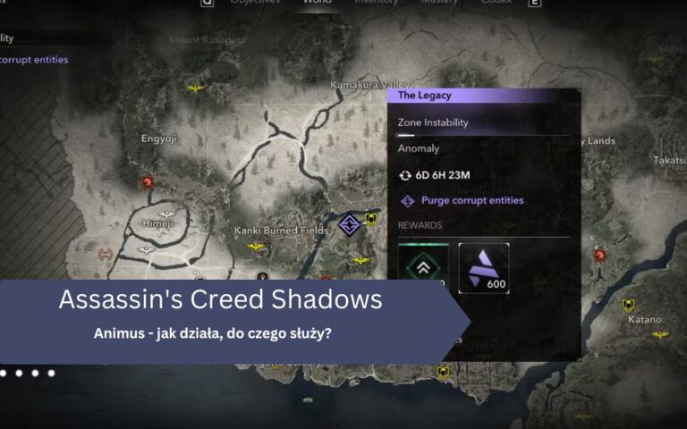 Animus w Assassin’s Creed Shadows – jak działa, do czego służy?