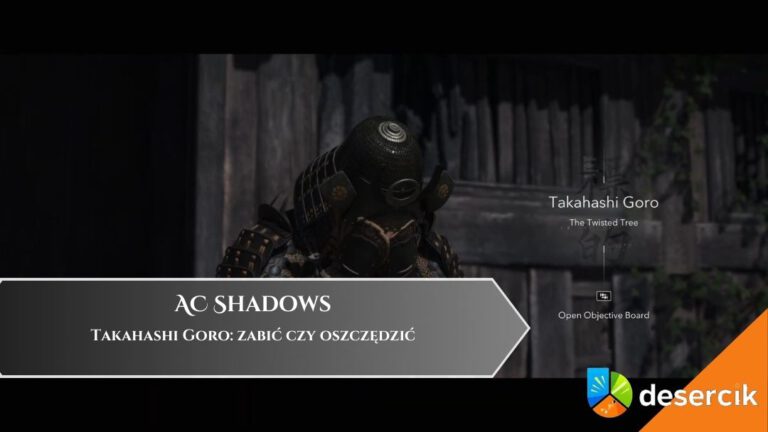 Assassin’s Creed Shadows – Takahashi Goro: zabić czy oszczędzić