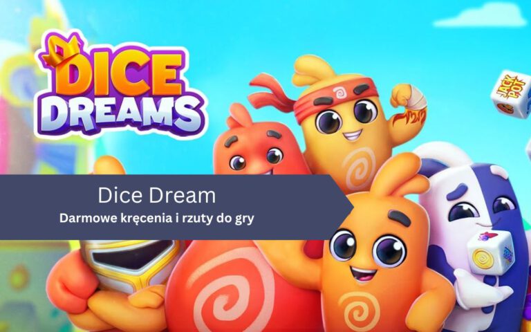 Dice Dreams: Darmowe kręcenia (kody), kostki i rzuty