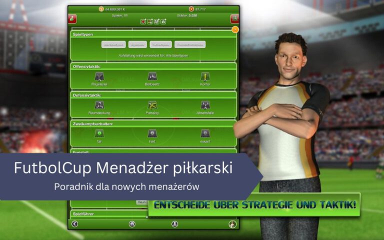 FutbolCup – poradnik dla nowych menażerów