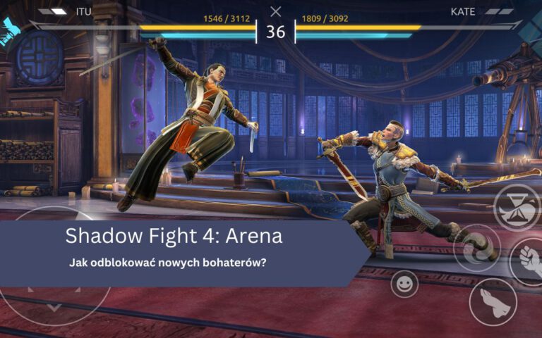 Jak odblokować nowych bohaterów w Shadow Fight 4: Arena?