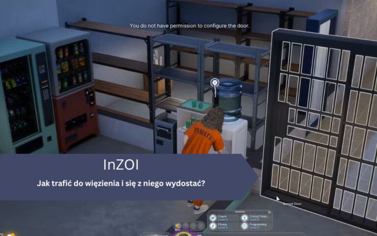 inZOI – więzienie: jak trafić, wyjść, system karmy
