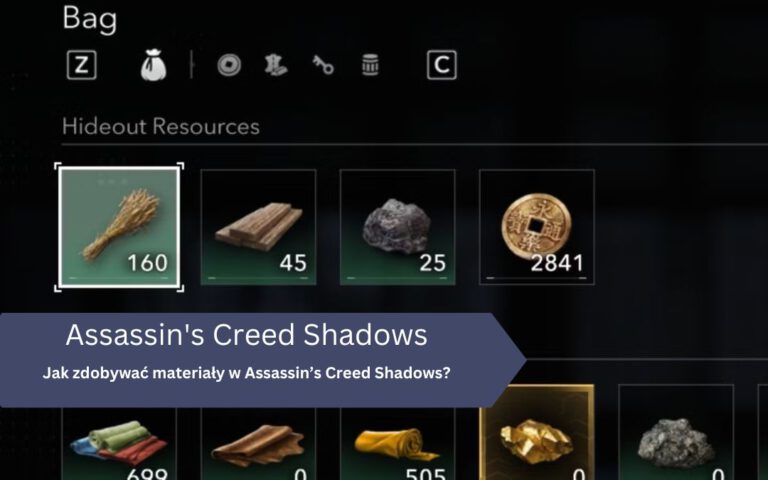 Jak zdobywać materiały w Assassin’s Creed Shadows?