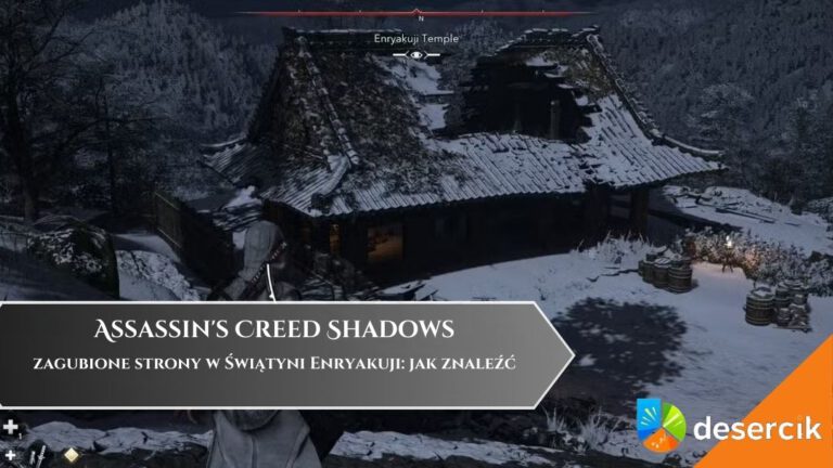 Assassin’s Creed Shadows – zagubione strony w Świątyni Enryakuji: jak znaleźć