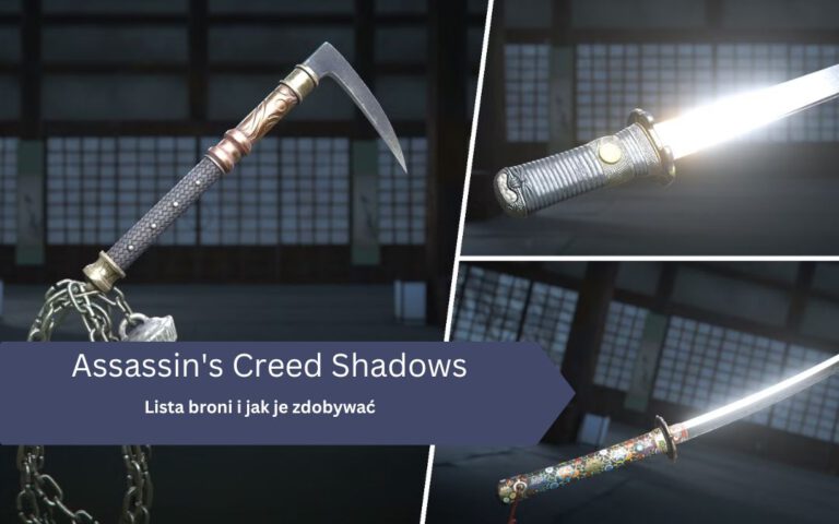 Lista broni i jak je zdobywać w Assassin’s Creed Shadows