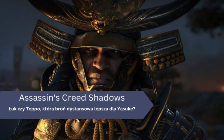 Łuk czy Teppo, która broń dystansowa lepsza dla Yasuke w Assassin’s Creed Shadows?