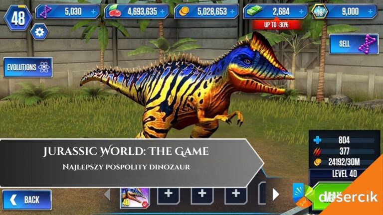 Jurassic World: The Game – Najlepszy pospolity dinozaur
