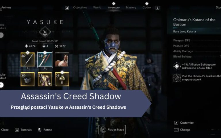 Assassin’s Creed Shadows – Yasuke: jak odblokować