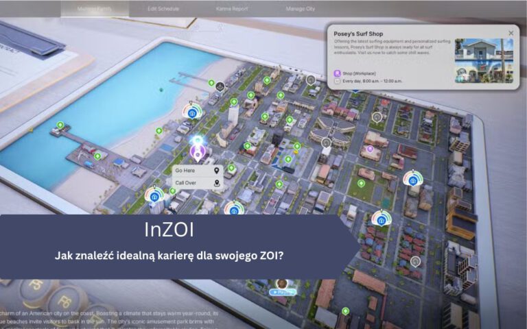 inZOI – praca: jak znaleźć, wybrać karierę, najlepsze zawody