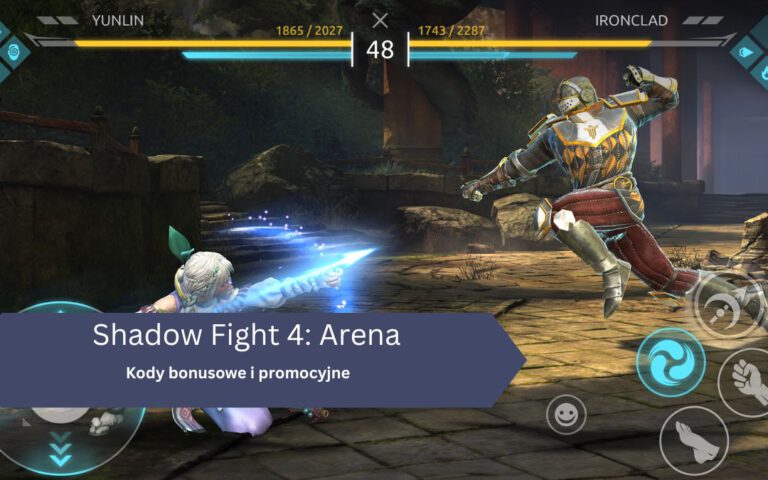 Shadow Fight 4: Arena – Pełna Lista Kodów