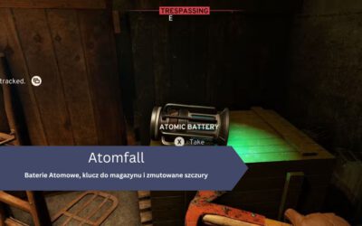 Baterie Atomowe, klucz do magazynu i zmutowane szczury w Atomfall