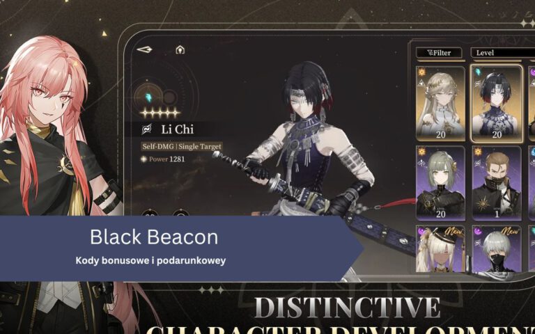 Black Beacon – kody bonusowe i podarunkowe
