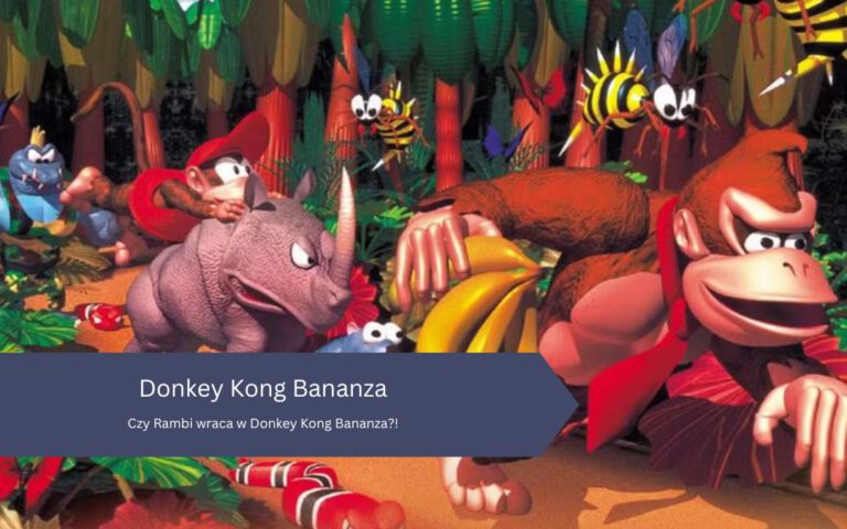 Czy Rambi wraca w Donkey Kong Bananza?!