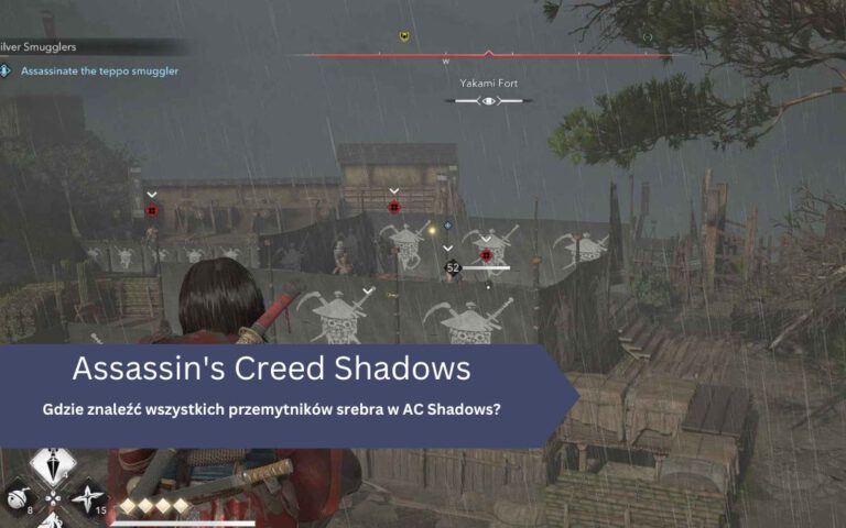 Gdzie znaleźć wszystkich przemytników srebra w AC Shadows?
