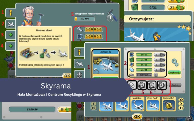 Hala Montażowa i Centrum Recyklingu w Skyrama