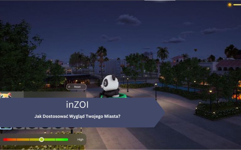 InZoi – jak dostosować wygląd twojego miasta