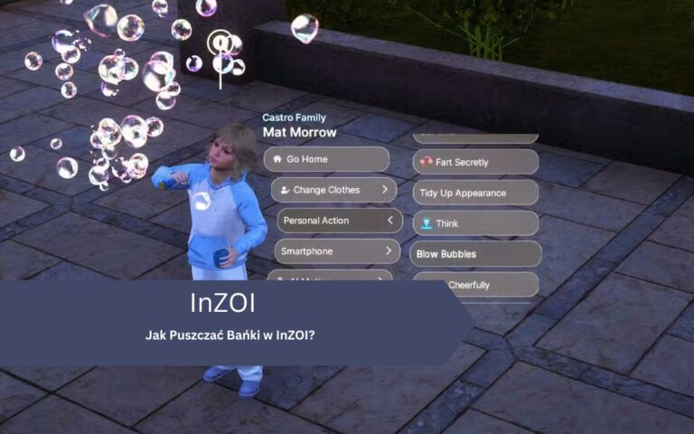 InZOI – bańki: jak puszczać, co to daje