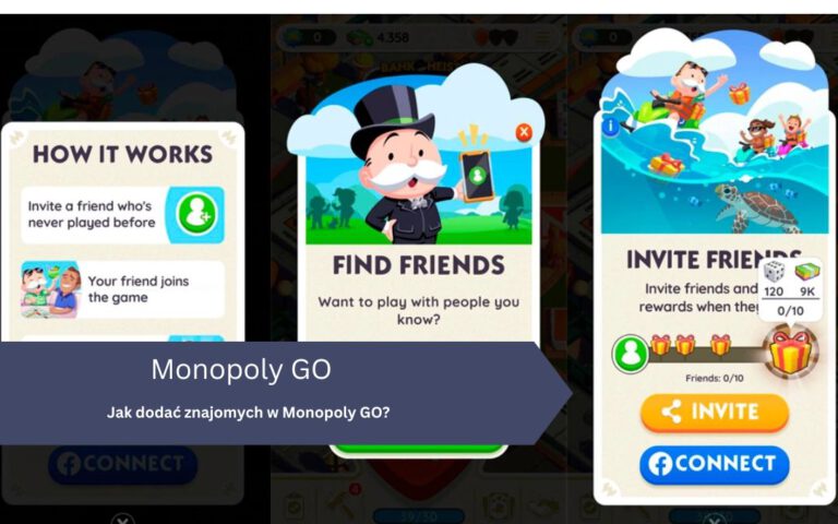 Jak dodać znajomych w Monopoly GO?