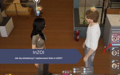 Jak się oświadczyć i zaplanować ślub w InZOI?