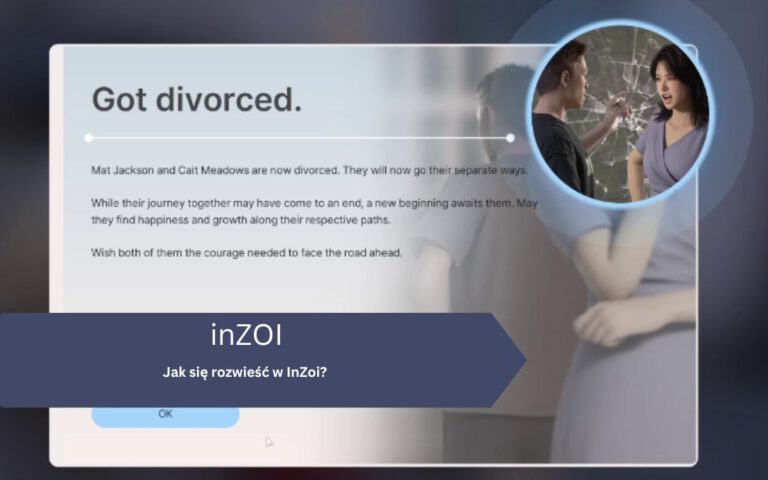 InZoi – rozwód: jak to zrobić, czy to możliwe