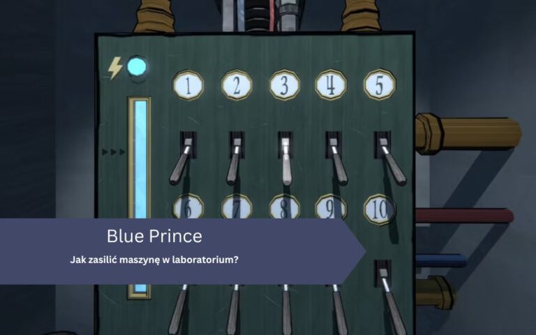 Jak zasilić maszynę w laboratorium w Blue Prince?