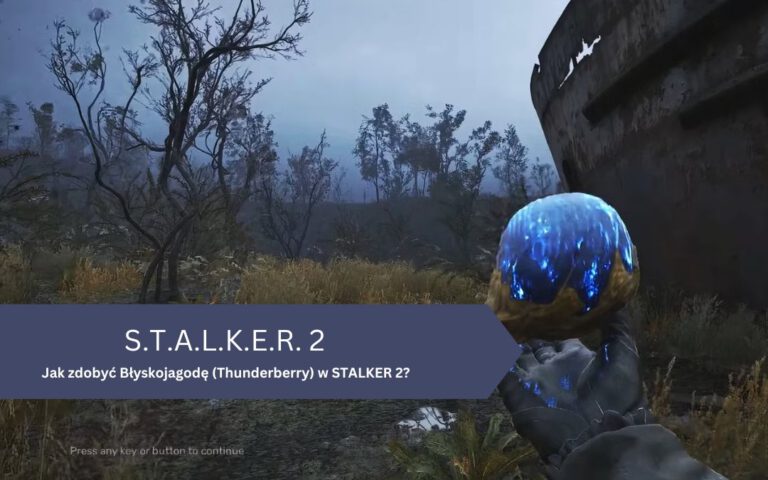 Jak zdobyć Błyskojagodę (Thunderberry) w STALKER 2?