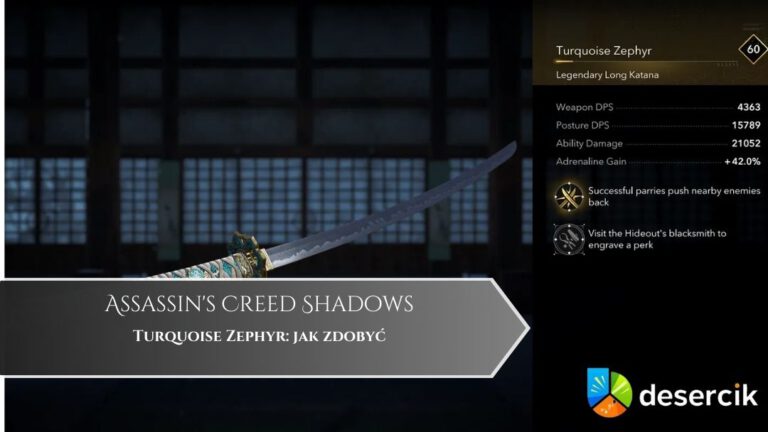 Assassin’s Creed Shadows – Turquoise Zephyr: jak zdobyć