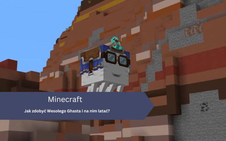 Jak zdobyć Wesołego Ghasta i na nim latać? – Minecraft