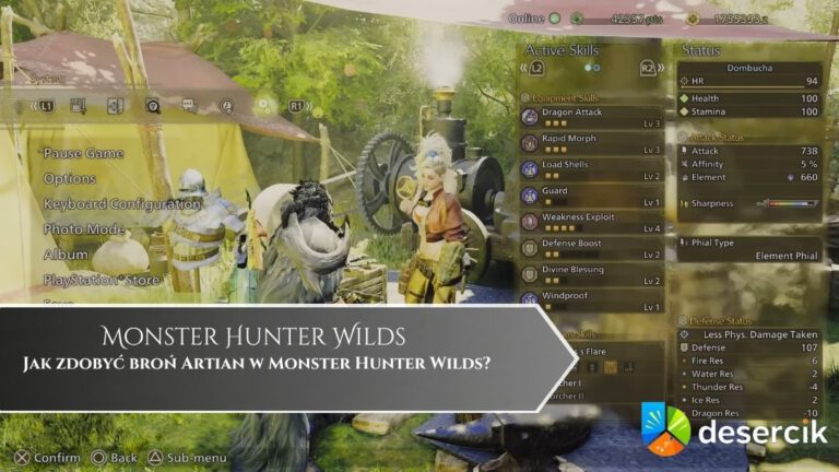 Jak zdobyć broń Artian w Monster Hunter Wilds?